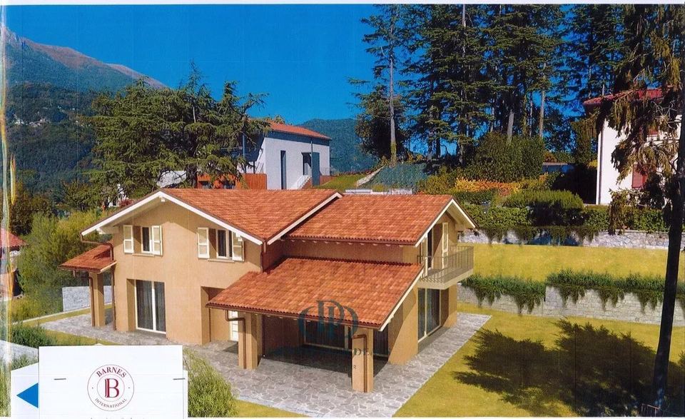 Moderna villa indipendente con vista lago — 2