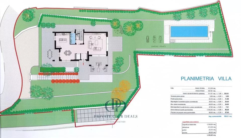 Moderna villa indipendente con vista lago — 3