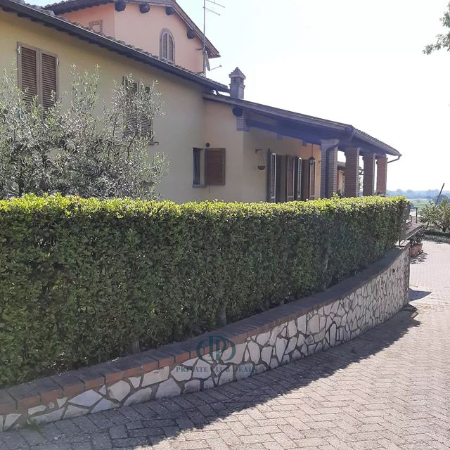 Villa Renèe, Sinalunga – Siena – panoramic view of the hills — 11