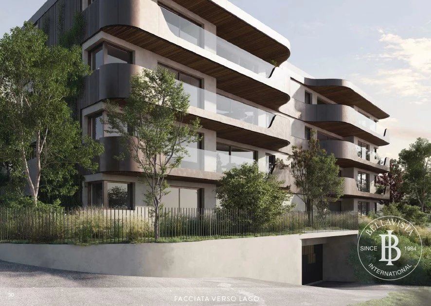 New Three-Bedroom Apartment with Lake and Mountain Views, Pregassona — 1