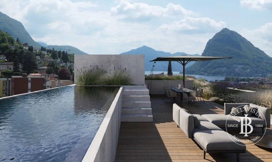 New Three-Bedroom Apartment with Lake and Mountain Views, Pregassona — 3