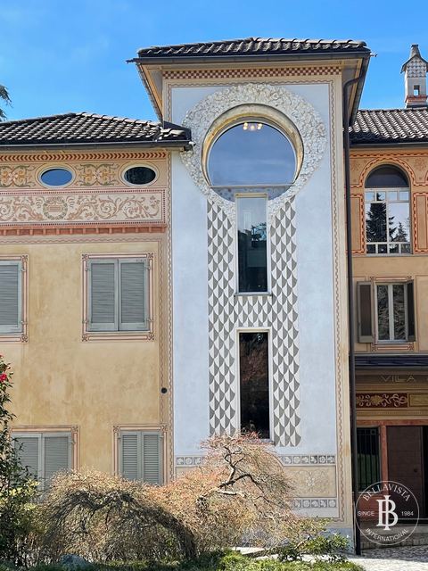 Historic villa with lake view and park, Montagnola — 3
