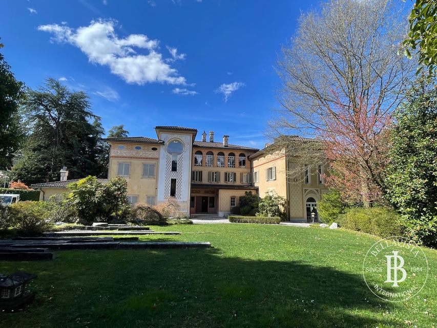 Historic villa with lake view and park, Montagnola — 4