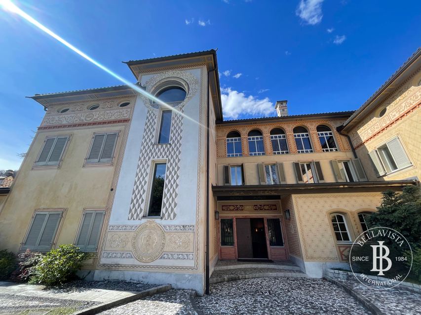 Historic villa with lake view and park, Montagnola — 8