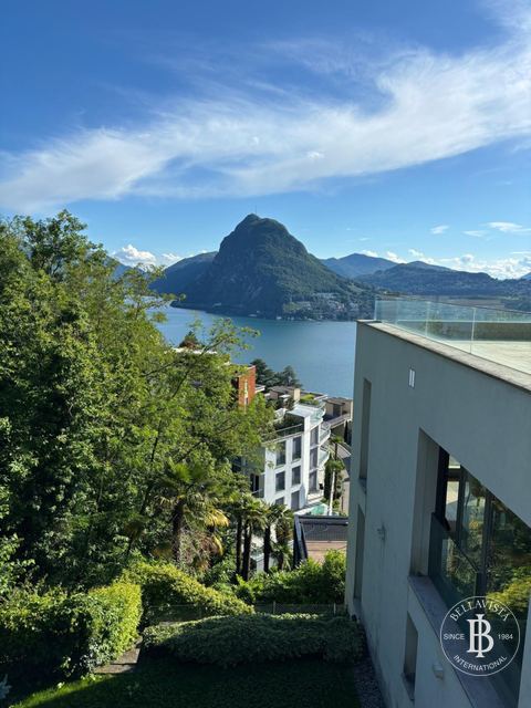 Villa with lake view and pool, Ruvigliana — 7.5 rooms — 6
