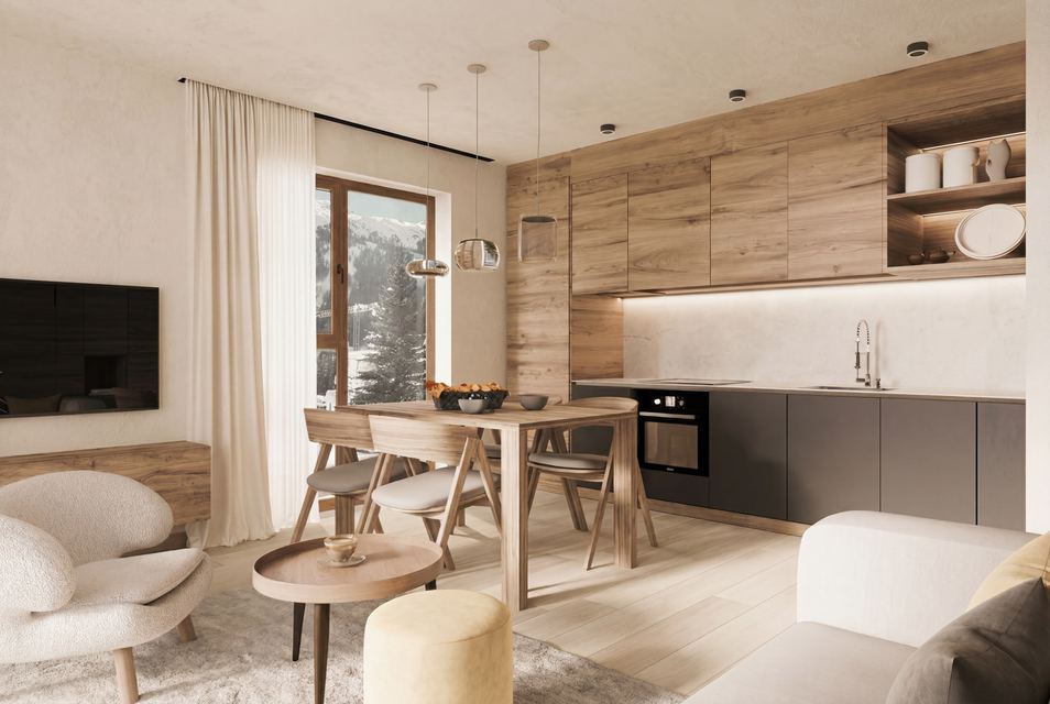 A 1.5 Residenza Larix — Contemporary Alpine Living nel Cuore di San Bernardino — 4
