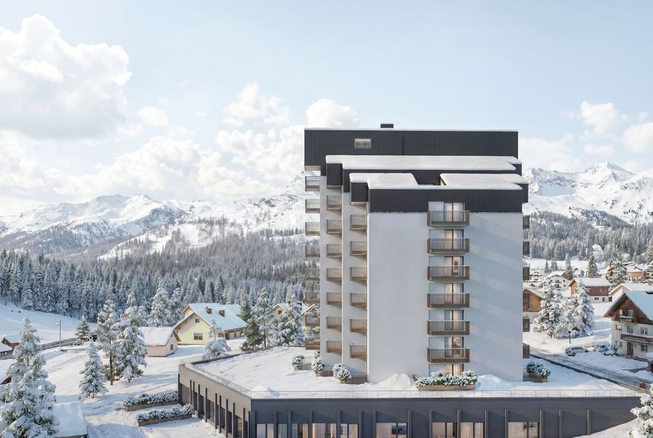 A 0.01 SAN BERNARDINO SWISS ALPS Next-generation apartments in the Swiss Alps — 3