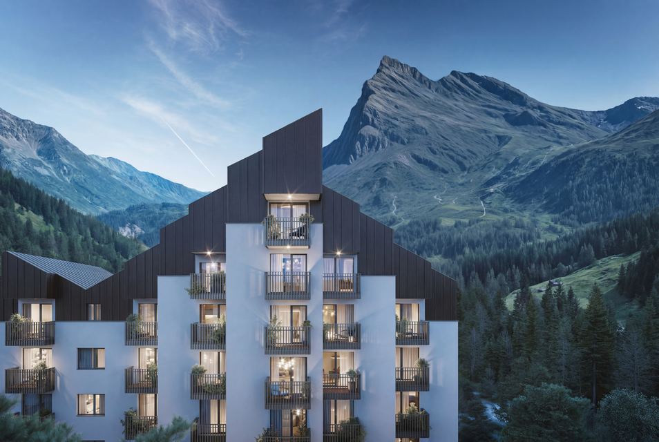 A 0.05 SAN BERNARDINO SWISS ALPS Next-generation apartments in the Swiss Alps — 2