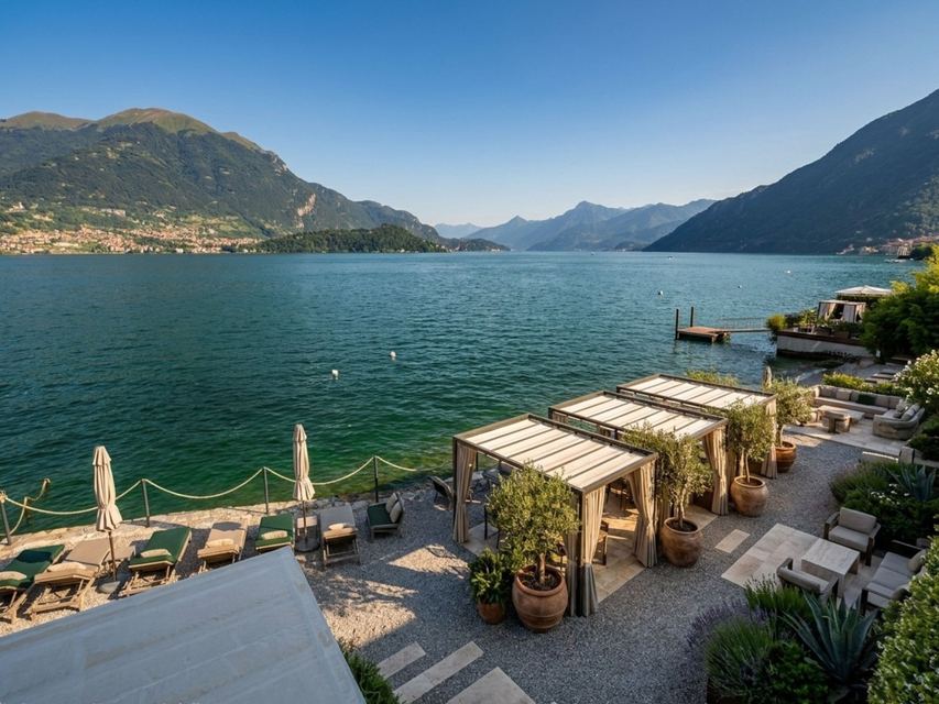 Esclusiva residenza “pied dans l’eau” sul Lago di Como — 3