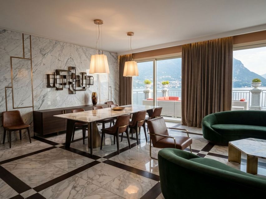 Esclusiva residenza “pied dans l’eau” sul Lago di Como — 5