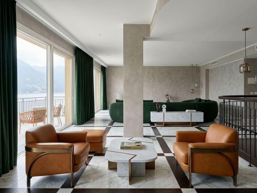 Esclusiva residenza “pied dans l’eau” sul Lago di Como — 8
