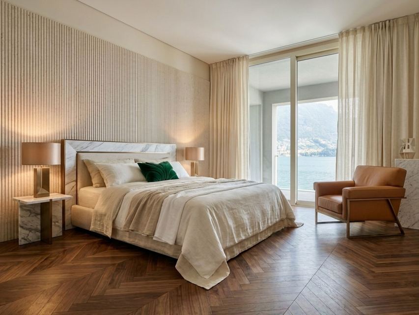 Esclusiva residenza “pied dans l’eau” sul Lago di Como — 9