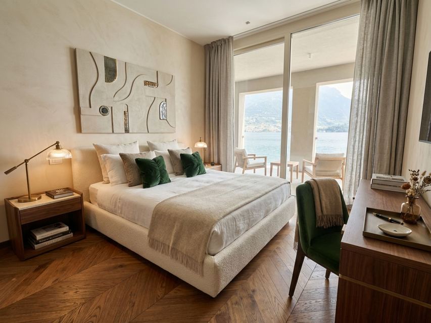 Esclusiva residenza “pied dans l’eau” sul Lago di Como — 10