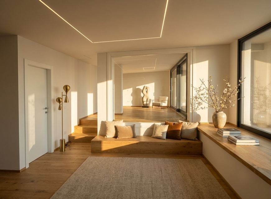 Exclusive Penthouse with Panoramic Terrace and Shared Swimming Pool Overlooking Lake Como — 2