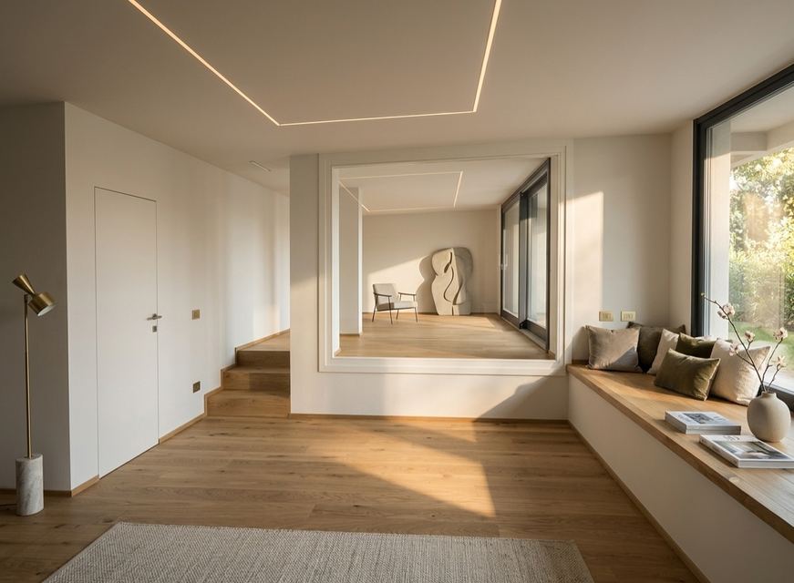 Exclusive Penthouse with Panoramic Terrace and Shared Swimming Pool Overlooking Lake Como — 5