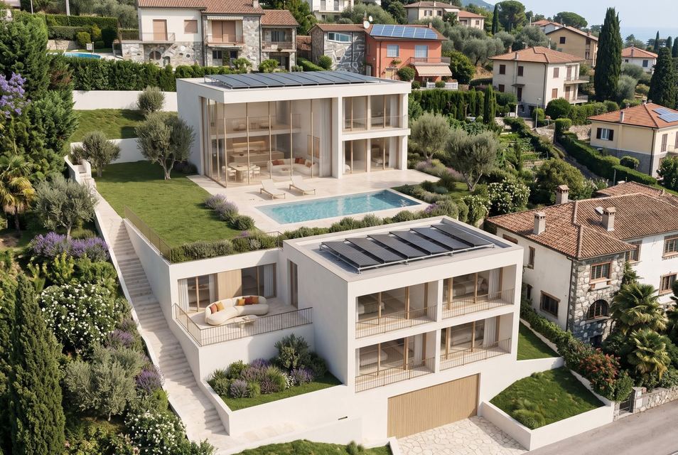 Appartamento 3.5 locali al primo piano con terrazza — Residenza Oleandro, Pura — 2