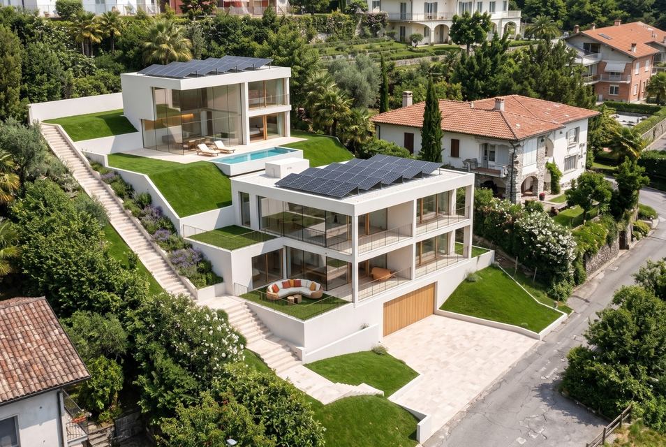 Appartamento 3.5 locali al primo piano con terrazza — Residenza Oleandro, Pura — 3