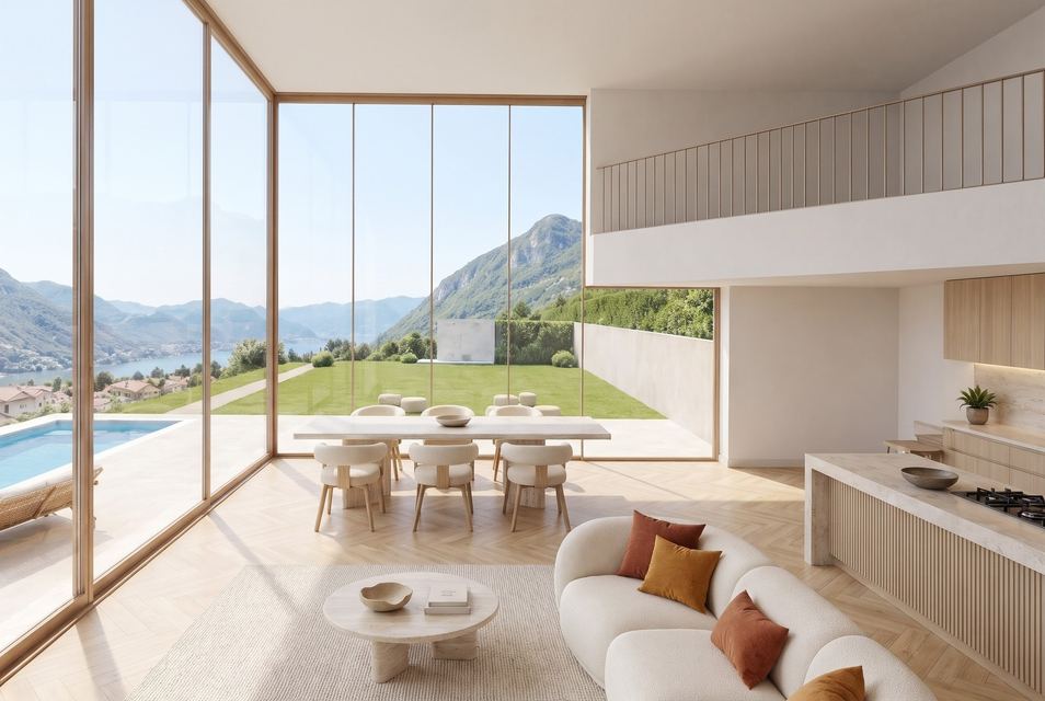 Appartamento 3.5 locali al primo piano con terrazza — Residenza Oleandro, Pura — 7