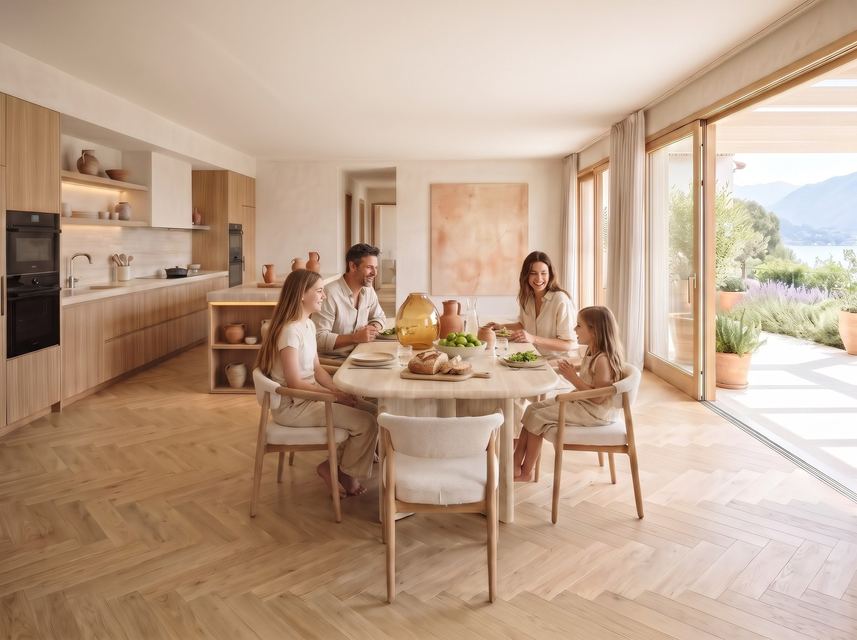 Appartamento 3.5 locali al primo piano con terrazza — Residenza Oleandro, Pura — 9