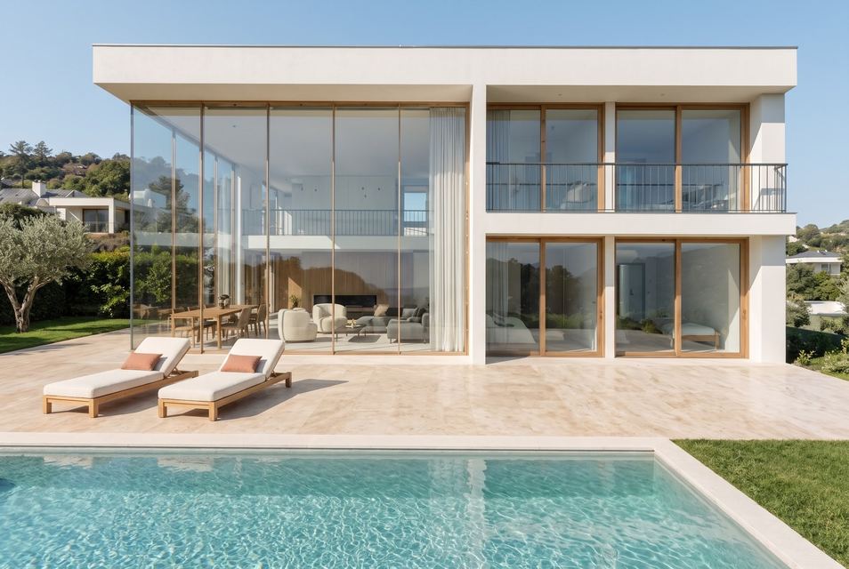 Contemporary detached villa with private swimming pool — Residenza Oleandro, Pura — 2
