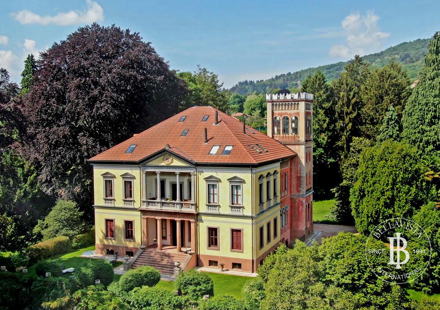 Period villa with a centuries-old park overlooking Lake Lugano — 4